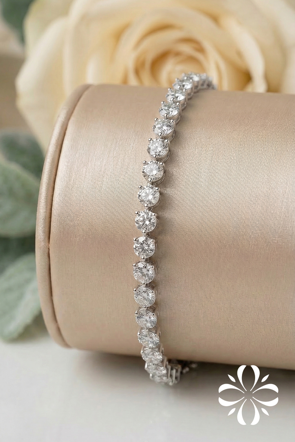 Sophia Round Tennis Bracelet