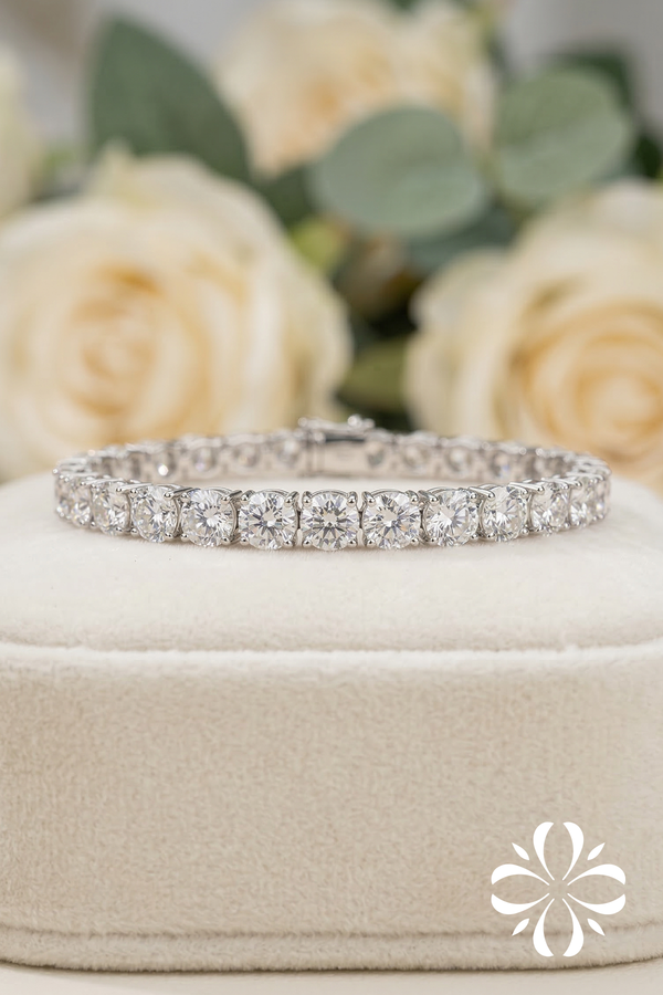 Isabella Round Tennis Bracelet