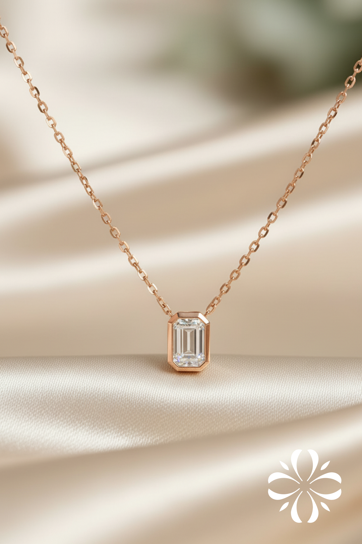 Dewdrop Emerald Necklace