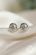 Dewdrop Round Studs