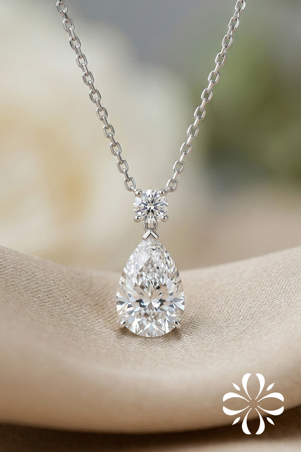 Chloe Pear Pendant
