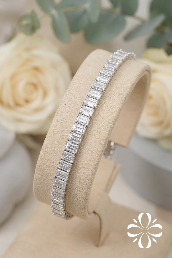 Victoria Emerald Tennis Bracelet