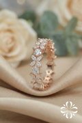 Floria Eternity Ring (in Rose Gold)