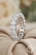 Valentina Oval Cut Eternity Band